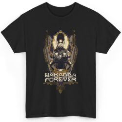 Rare Marvel Black Panther Wakanda Forever Shuri Shield Shirt