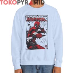 Rare Marvel Deadpool Comic Merc With A Mouth Shirt