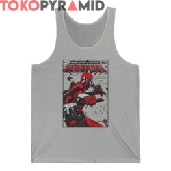 Rare Marvel Deadpool Comic Merc With A Mouth Shirt