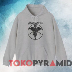 Rare Motley Crue Dr Devil T shirt Grey Hoodie