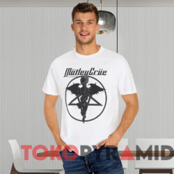 Rare Motley Crue Dr Devil T shirt White T shirt