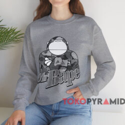 Rare Mr Bape T-shirt 4 Rare Mr Bape T shirt Grey Sweatshirt