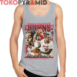 Rare NC State DJ Burns Shirt NCAA Men's Basketball 2024 4 Rare NC State DJ Burns Shirt NCAA Men's Basketball 2024