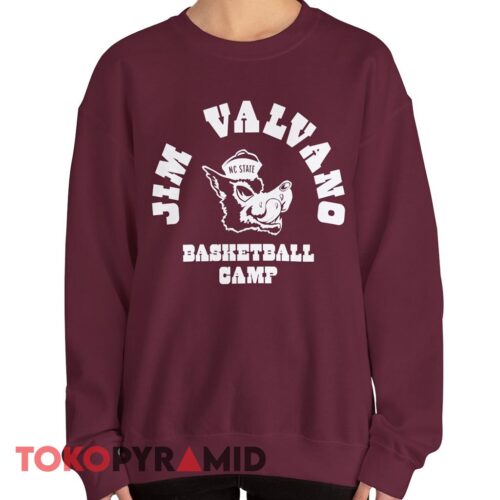 Rare NC State Jim Valvano Basketball Camp Sweatshirt