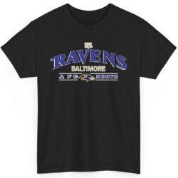 Rare NFL Ravens Baltimore AFC North Shirt