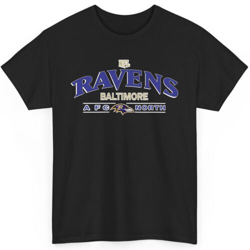 Rare NFL Ravens Baltimore AFC North Shirt Rare NFL Ravens Baltimore AFC North Shirt