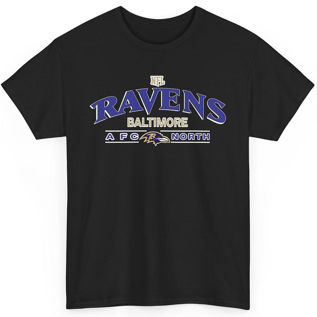 Rare NFL Ravens Baltimore AFC North Shirt Rare NFL Ravens Baltimore AFC North Shirt