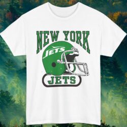 Rare New York Jets Helmet Shirt