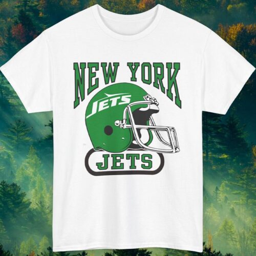 Rare New York Jets Helmet Shirt Rare New York Jets Helmet Shirt