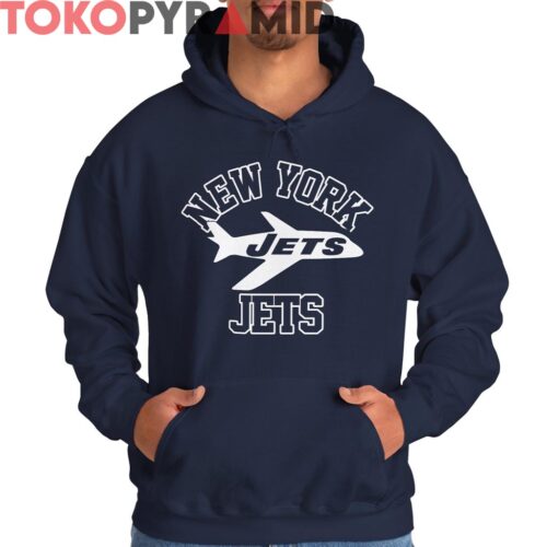 Rare New York Jets Plane Graphic Shirt Rare New York Jets Plane Graphic Shirt