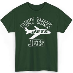 Rare New York Jets Plane Graphic Shirt