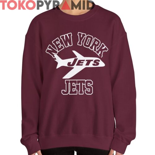 Rare New York Jets Plane Graphic Shirt Rare New York Jets Plane Graphic Shirt