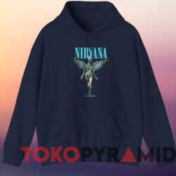 Rare Nirvana In Utero T-shirt 3 Rare Nirvana In Utero T shirt Navy Hoodie