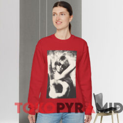 Rare Nirvana Kurt Cobain T shirt Red Sweatshirt