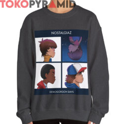 Rare Nostalgiaz Demogorgon Days Shirt Gorillaz Stranger Things 2 Rare Nostalgiaz Demogorgon Days Shirt Gorillaz Stranger Things
