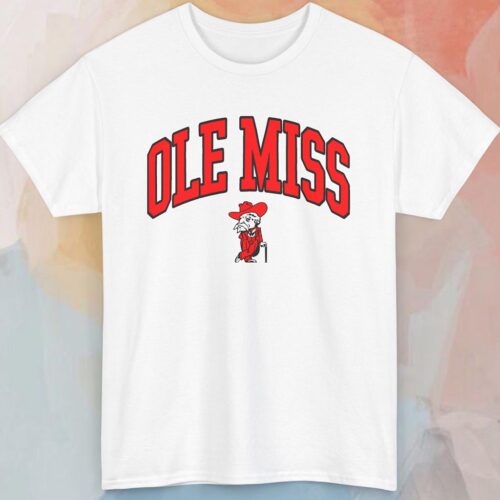 Rare Ole Miss Rebels Arch Shirt