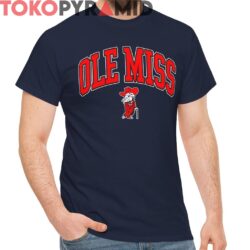 Rare Ole Miss Rebels Arch Shirt