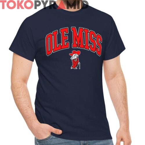 Rare Ole Miss Rebels Arch Shirt