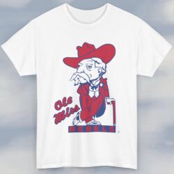Rare Ole Miss Rebels Logo Shirt