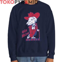 Rare Ole Miss Rebels Logo Shirt