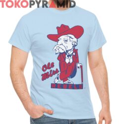 Rare Ole Miss Rebels Logo Shirt