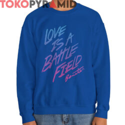 Rare Pat Benatar Love is a Battlefield Shirt