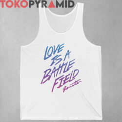 Rare Pat Benatar Love is a Battlefield Shirt