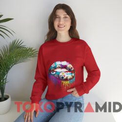 Rare Pittsburgh Steelers Lips T-shirt 2 Rare Pittsburgh Steelers Lips T shirt Red Sweatshirt