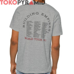 Rare Queensryche 1991 Building Empires World Tour Shirt