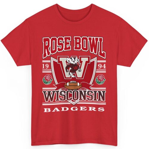 Rare Rose Bowl 1994 Wisconsin Badgers Shirt Rare Rose Bowl 1994 Wisconsin Badgers Shirt