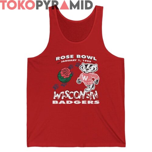Rare Rose Bowl 1999 Wisconsin Badgers Shirt Rare Rose Bowl 1999 Wisconsin Badgers Shirt