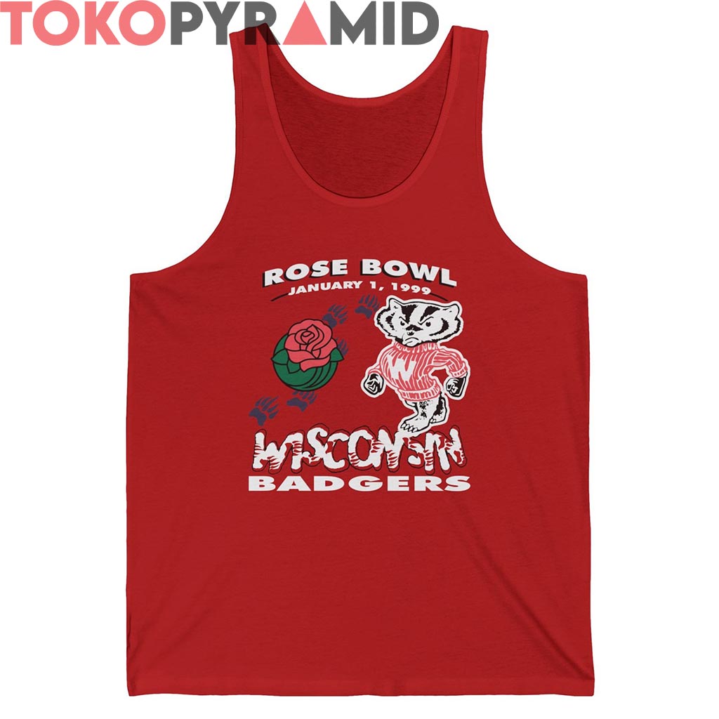 Rare Rose Bowl 1999 Wisconsin Badgers Shirt Rare Rose Bowl 1999 Wisconsin Badgers Shirt
