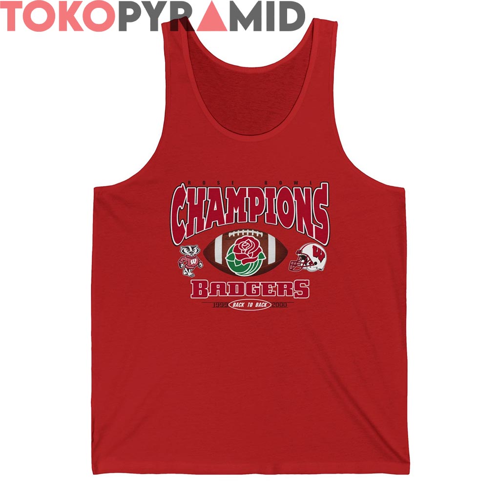 Rare Rose Bowl Champions Badgers 1999 2000 Shirt Rare Rose Bowl Champions Badgers 1999 2000 Shirt