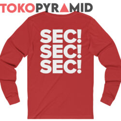 Rare Sec Championship Shirt Alabama Crimson Tide 2023 Sec 2 sided Long Sleeve