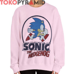 Rare Sonic The Hedgehog Running Circle Shirt