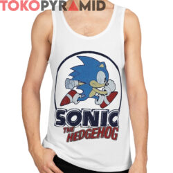 Rare Sonic The Hedgehog Running Circle Shirt