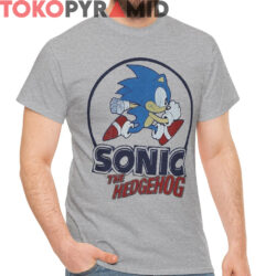 Rare Sonic The Hedgehog Running Circle Shirt