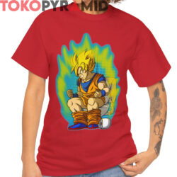 Rare Super Shit Shirt Funny Goku Dragon Ball