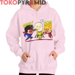 Rare Superman Saitama Goku Shirt 2 Rare Superman Saitama Goku Hoodie