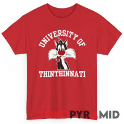 Rare Sylvester University Of Thinthinnati Shirt