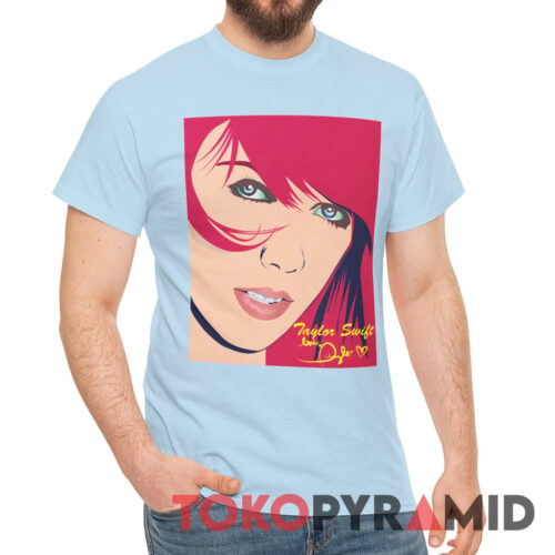 Rare Taylor Swift Art Comic Shirt