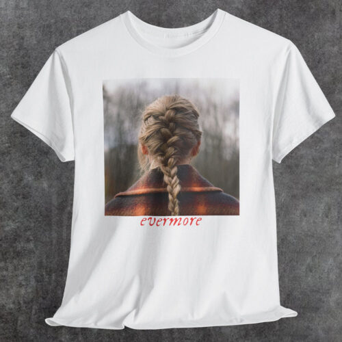 Rare Taylor Swift Evermore Album T Shirt
