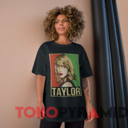 Rare Taylor Swift Vector Art T shirt Black T shirt
