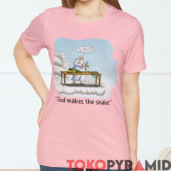 Rare The Far Side God Makes The Snake Shirt