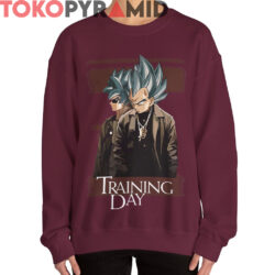Rare Training Day Goku Vegeta Shirt 2 Rare Training Day Goku Vegeta Shirt