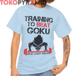Rare Training To Beat Goku Krillin Dragon Ball Shirt