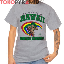 Rare University Of Hawaii Rainbow Warriors Tee