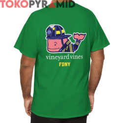 Rare Vineyard Vines FDNY New York City Firefighter Whale Shirt 3 Rare Vineyard Vines FDNY New York City Firefighter Whale Shirt