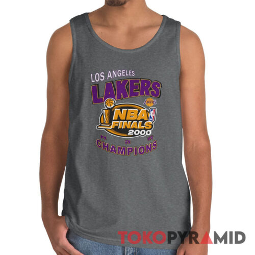 Rare Vintage 00s Los Angeles Lakers 2000 NBA Finals Tank Top