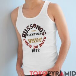 Rare Vintage 1972 Hussongs Cantina Ensenada Mexico Shirt